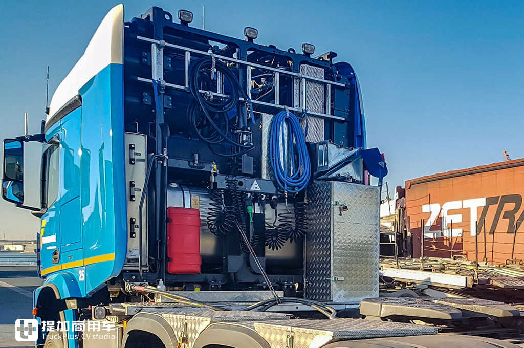 大件运输卡车一般都什么配置?这辆4轴625马力的奔驰Arocs告诉您 - 第10张 - 提加商用车网 大件运输卡车一般都什么配置?这辆4轴625马力的奔驰Arocs告诉您 - 第10张