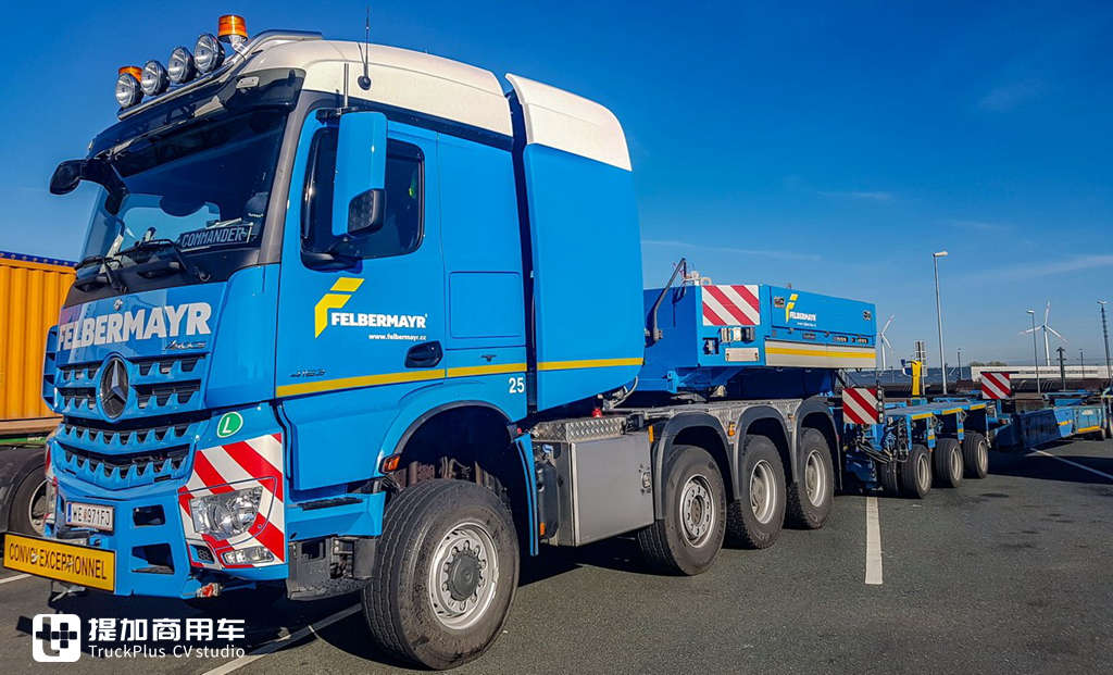 大件运输卡车一般都什么配置?这辆4轴625马力的奔驰Arocs告诉您 - 第35张 - 提加商用车网 大件运输卡车一般都什么配置?这辆4轴625马力的奔驰Arocs告诉您 - 第35张