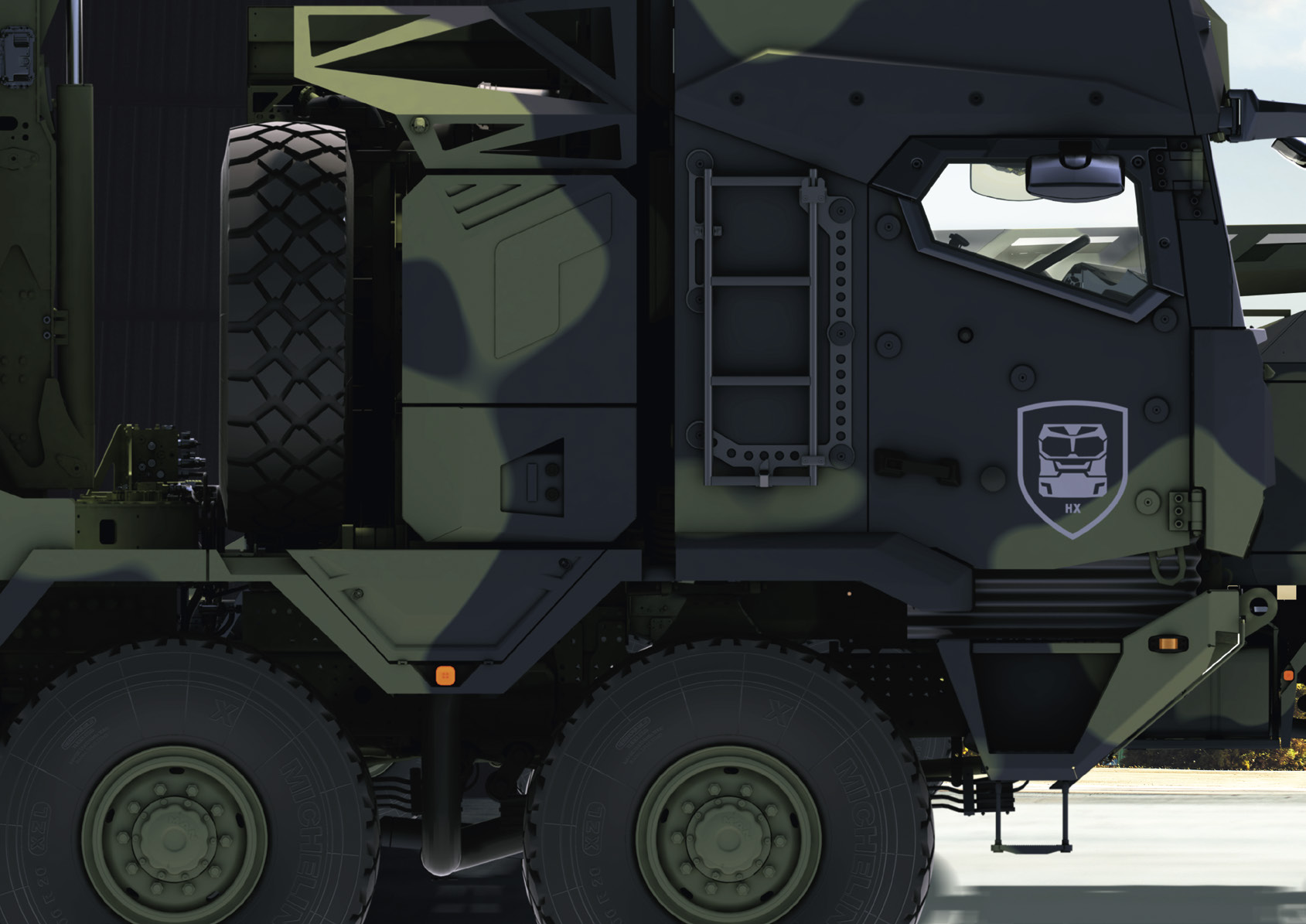 重新设计驾驶室,底盘性能更强悍,莱茵金属曼恩新一代HX军用卡车来袭 - 第8张 - 提加商用车网 重新设计驾驶室,底盘性能更强悍,莱茵金属曼恩新一代HX军用卡车来袭 - 第8张