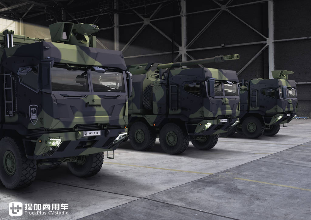 重新设计驾驶室,底盘性能更强悍,莱茵金属曼恩新一代HX军用卡车来袭 - 第13张 - 提加商用车网 重新设计驾驶室,底盘性能更强悍,莱茵金属曼恩新一代HX军用卡车来袭 - 第13张