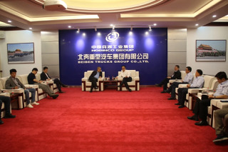 中国氢能董事长邓建清,高级顾问金成一行来北奔重汽调研北奔重汽 - 第1张 - 提加商用车网 中国氢能董事长邓建清,高级顾问金成一行来北奔重汽调研北奔重汽 - 第1张