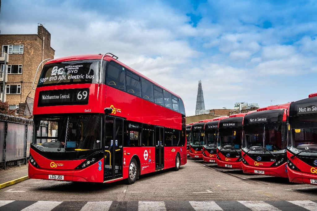 行驶的绿色名片 比亚迪交付英国第500台纯电动大巴 总销量破千 - 第2张 - 提加商用车网 行驶的绿色名片 比亚迪交付英国第500台纯电动大巴 总销量破千 - 第2张