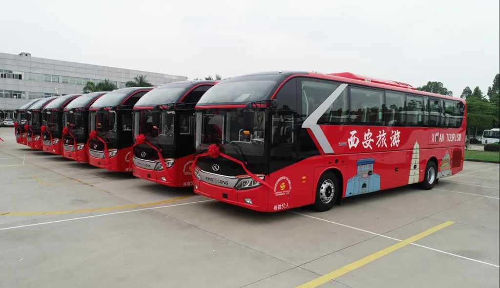 金龙高端旅游客车批量交付西安西旅! - 第3张 - 提加商用车网 金龙高端旅游客车批量交付西安西旅! - 第3张
