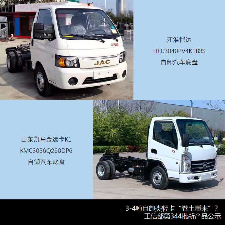 中卡悄然崛起,自卸轻卡卷土重来,工信部第344批新产品公示之N类货车综述 - 第14张 - 提加商用车网 中卡悄然崛起,自卸轻卡卷土重来,工信部第344批新产品公示之N类货车综述 - 第14张