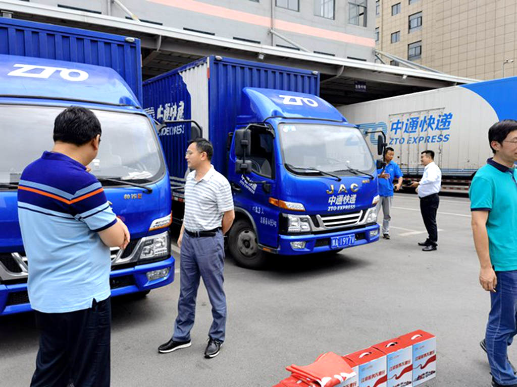 “江哥服务万里行”江淮轻卡走进中通送服务 - 第3张 - 提加商用车网 “江哥服务万里行”江淮轻卡走进中通送服务 - 第3张