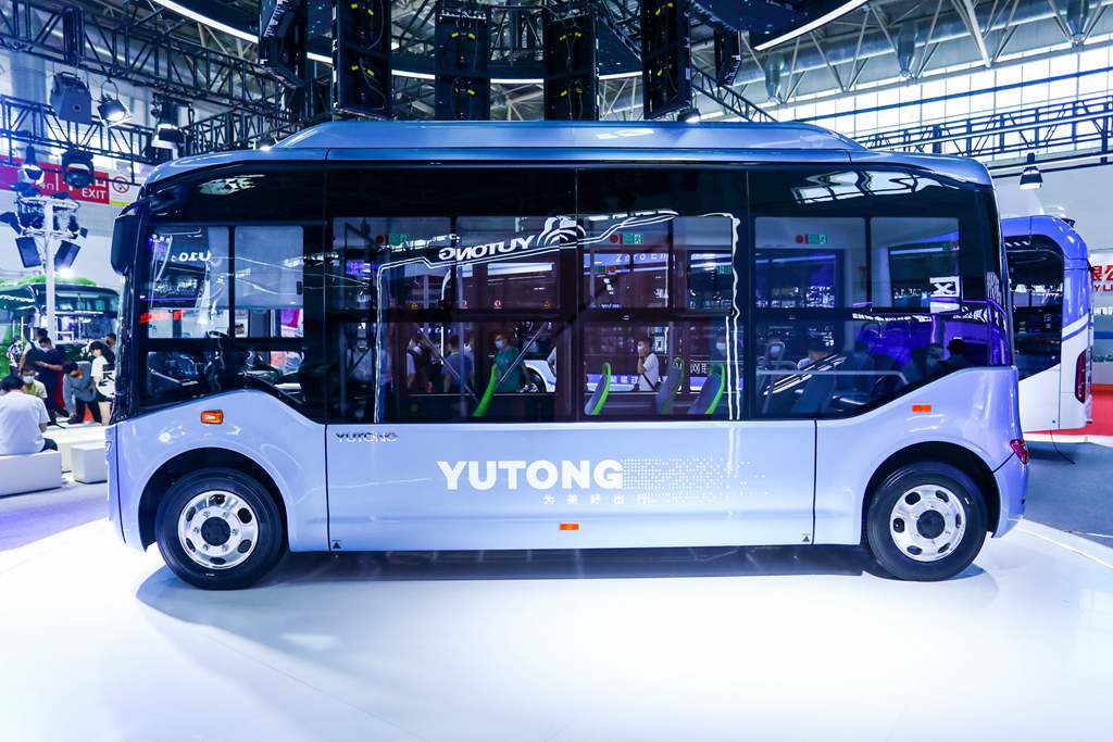6米微循环小巴全国首发！宇通“智造”闪耀2021道路运输展 - 第5张