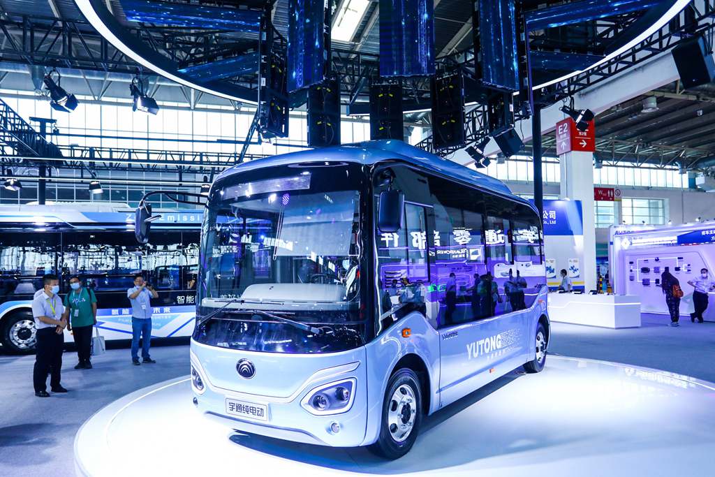 6米微循环小巴全国首发！宇通“智造”闪耀2021道路运输展 - 第6张