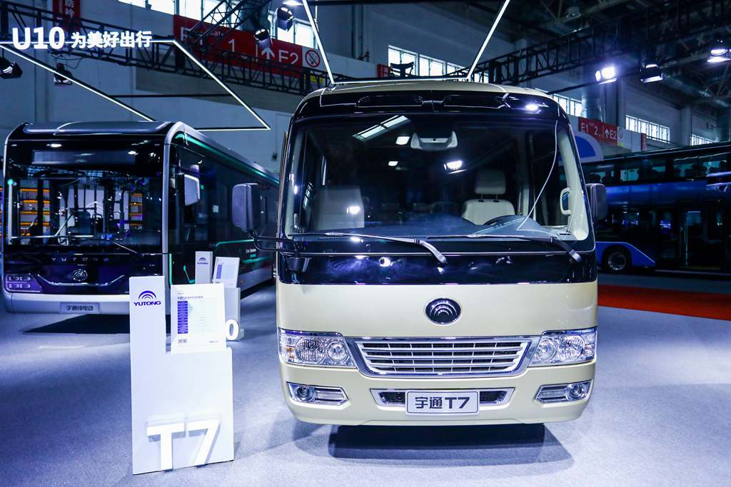 6米微循环小巴全国首发！宇通“智造”闪耀2021道路运输展 - 第7张