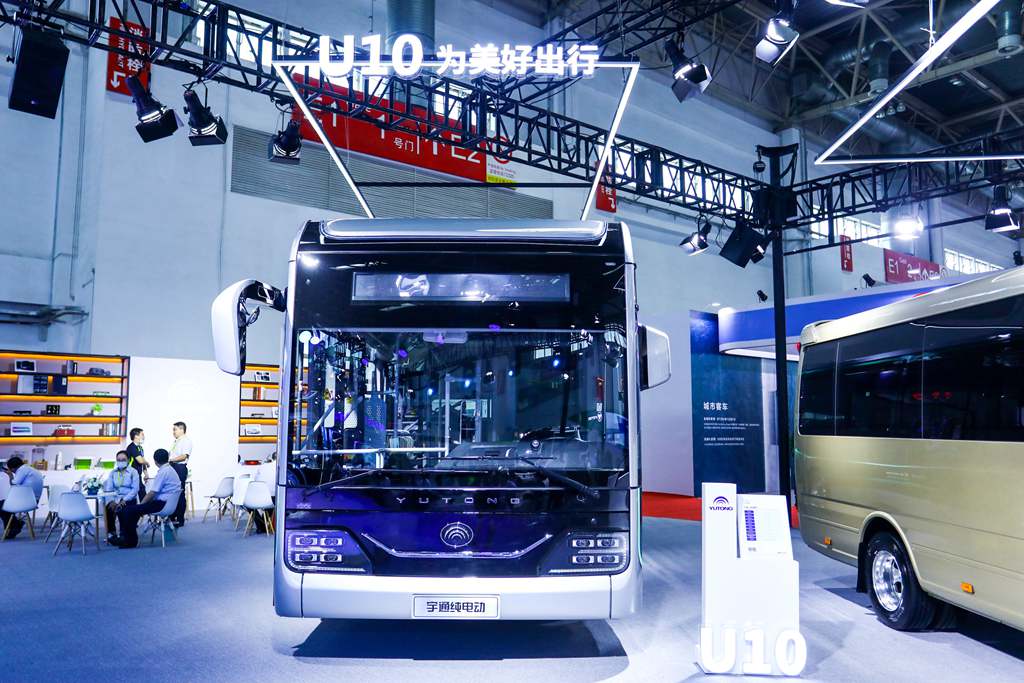 6米微循环小巴全国首发！宇通“智造”闪耀2021道路运输展 - 第8张