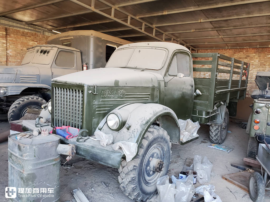 真正的老卡车,最早生产于1948年,国内现存的前苏联嘎斯63载货车实拍 - 第1张 - 提加商用车网 真正的老卡车,最早生产于1948年,国内现存的前苏联嘎斯63载货车实拍 - 第1张