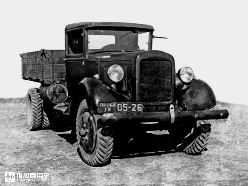 真正的老卡车,最早生产于1948年,国内现存的前苏联嘎斯63载货车实拍 - 第3张 - 提加商用车网 真正的老卡车,最早生产于1948年,国内现存的前苏联嘎斯63载货车实拍 - 第3张