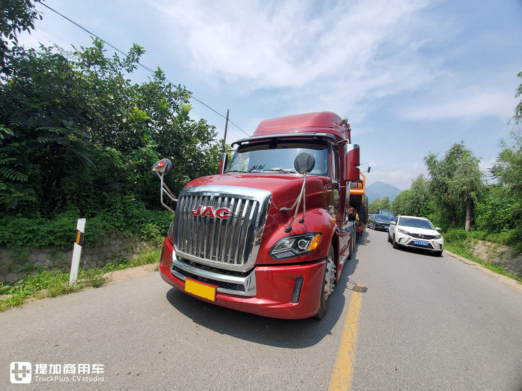 江淮跨越V7牵引车跟车记录,带您看看国产最高端长头卡车的实际运营表现 - 第4张 - 提加商用车网 江淮跨越V7牵引车跟车记录,带您看看国产最高端长头卡车的实际运营表现 - 第4张