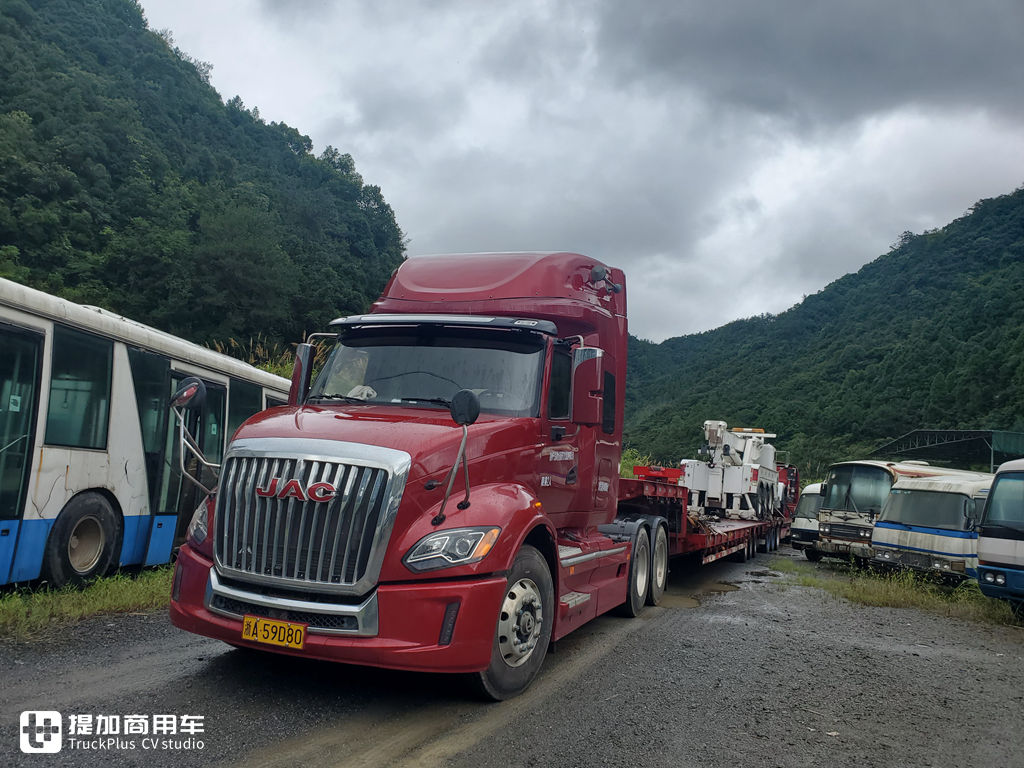 长头卡车跑长途费油吗,视野咋样,保养贵吗?江淮跨越V7长头卡车跟车体验告诉您 - 第13张 - 提加商用车网 长头卡车跑长途费油吗,视野咋样,保养贵吗?江淮跨越V7长头卡车跟车体验告诉您 - 第13张