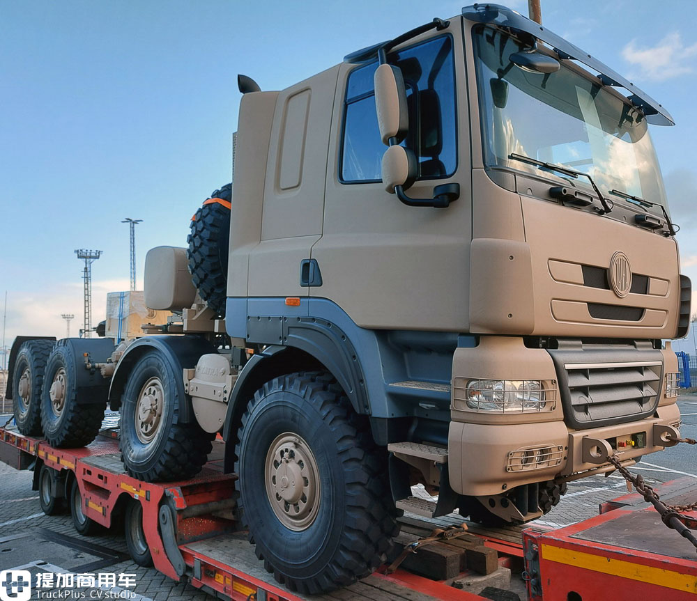 由民用版本改装而来，越野性能依然爆表，再带你看一辆太脱拉凤凰军用卡车 - 第28张