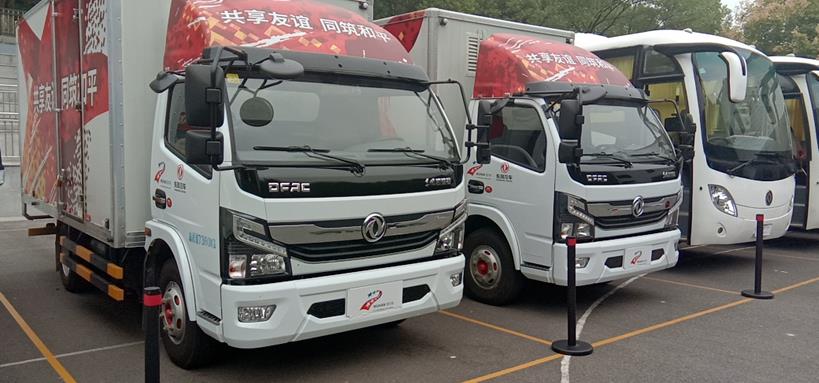 牵手圆通速递,东风多利卡D12首批“亚运干线车”启用 - 第3张 - 提加商用车网 牵手圆通速递,东风多利卡D12首批“亚运干线车”启用 - 第3张