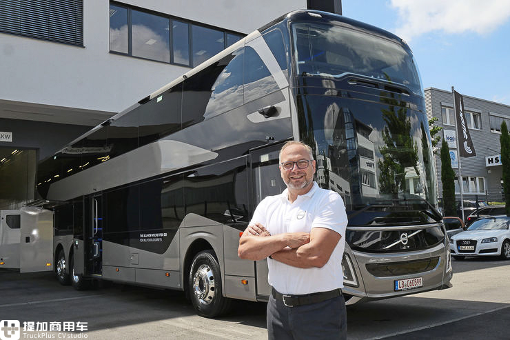 沃尔沃9700 DD双层豪华巴士进入德国市场，来看看媒体对它的试乘感受 - 第22张