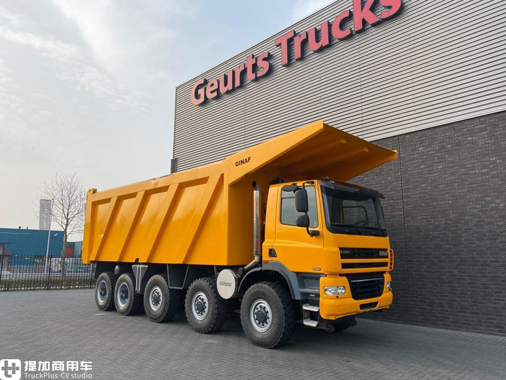 曾被中国恒天收购的荷兰吉纳夫卡车,到底实力如何?实拍吉纳夫5轴自卸车实拍带您好好看看 - 第1张 - 提加商用车网 曾被中国恒天收购的荷兰吉纳夫卡车,到底实力如何?实拍吉纳夫5轴自卸车实拍带您好好看看 - 第1张