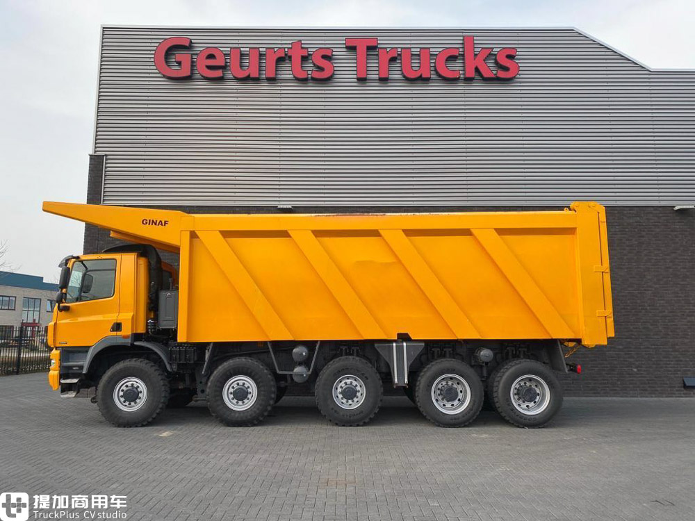 曾被中国恒天收购的荷兰吉纳夫卡车,到底实力如何?实拍吉纳夫5轴自卸车实拍带您好好看看 - 第5张 - 提加商用车网 曾被中国恒天收购的荷兰吉纳夫卡车,到底实力如何?实拍吉纳夫5轴自卸车实拍带您好好看看 - 第5张