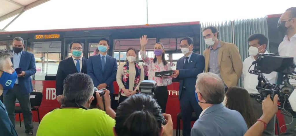 宇通担主角!全球首个纯电动18米高站台BRT项目落地墨西哥 - 第4张 - 提加商用车网 宇通担主角!全球首个纯电动18米高站台BRT项目落地墨西哥 - 第4张