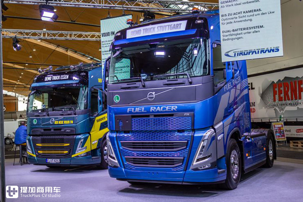 欧卡车型争娇斗艳，东风电动小卡也抢眼，再带你看看NUFAM2021室内展车 - 第12张