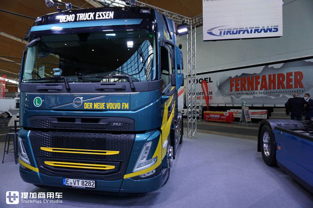 欧卡车型争娇斗艳，东风电动小卡也抢眼，再带你看看NUFAM2021室内展车 - 第13张