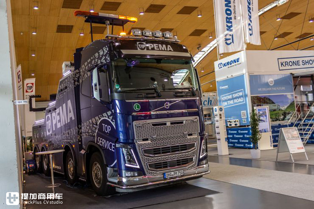 欧卡车型争娇斗艳，东风电动小卡也抢眼，再带你看看NUFAM2021室内展车 - 第14张