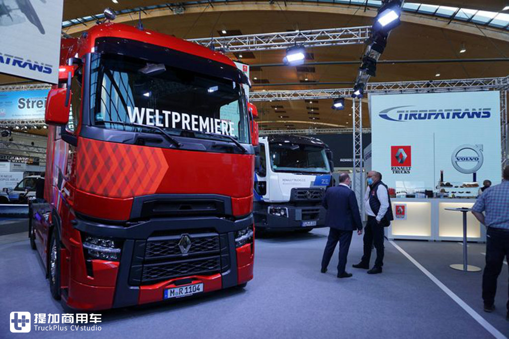 欧卡车型争娇斗艳，东风电动小卡也抢眼，再带你看看NUFAM2021室内展车 - 第16张