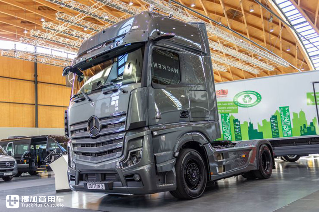 欧卡车型争娇斗艳，东风电动小卡也抢眼，再带你看看NUFAM2021室内展车 - 第19张