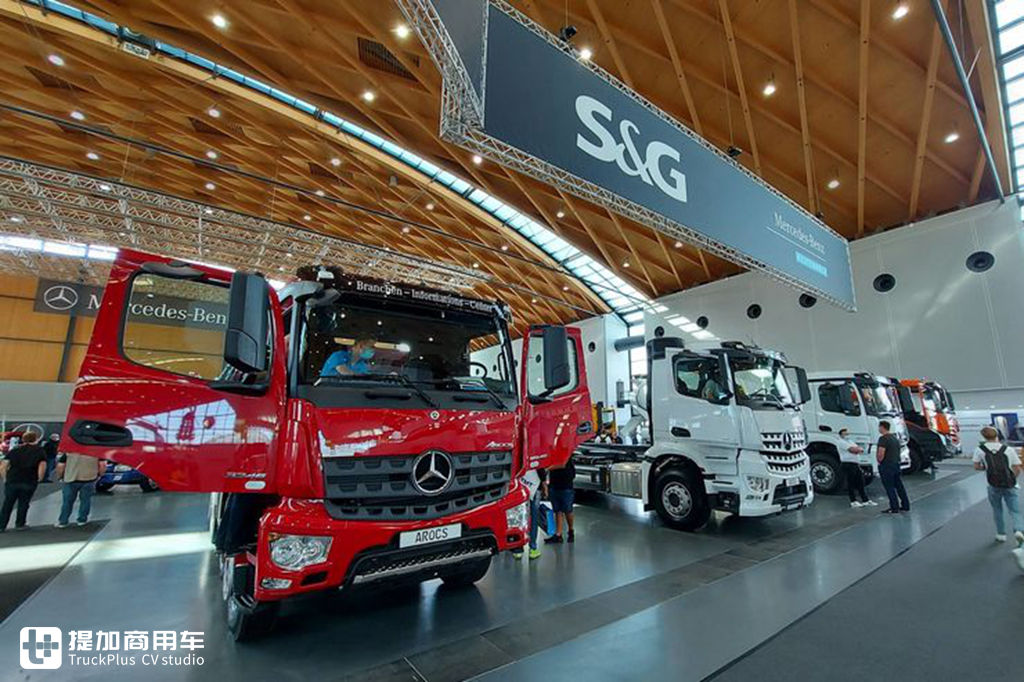 欧卡车型争娇斗艳，东风电动小卡也抢眼，再带你看看NUFAM2021室内展车 - 第21张