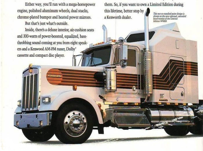 1961年推出,至今60年持续热销,美国肯沃斯W900卡车为何这么红? - 第21张 - 提加商用车网 1961年推出,至今60年持续热销,美国肯沃斯W900卡车为何这么红? - 第21张