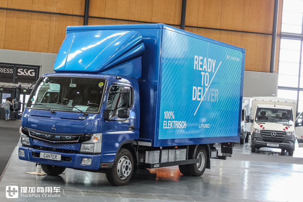 欧卡车型争娇斗艳，东风电动小卡也抢眼，再带你看看NUFAM2021室内展车 - 第23张