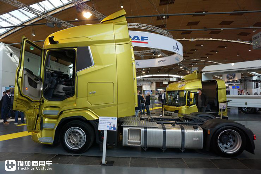 欧卡车型争娇斗艳，东风电动小卡也抢眼，再带你看看NUFAM2021室内展车 - 第25张