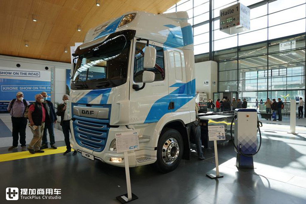 欧卡车型争娇斗艳，东风电动小卡也抢眼，再带你看看NUFAM2021室内展车 - 第29张