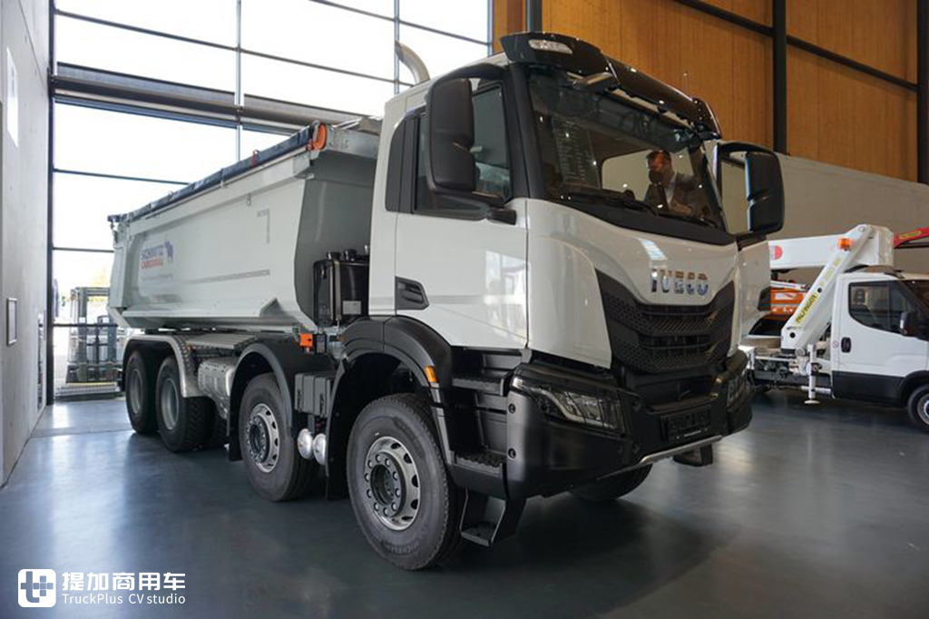 欧卡车型争娇斗艳，东风电动小卡也抢眼，再带你看看NUFAM2021室内展车 - 第33张