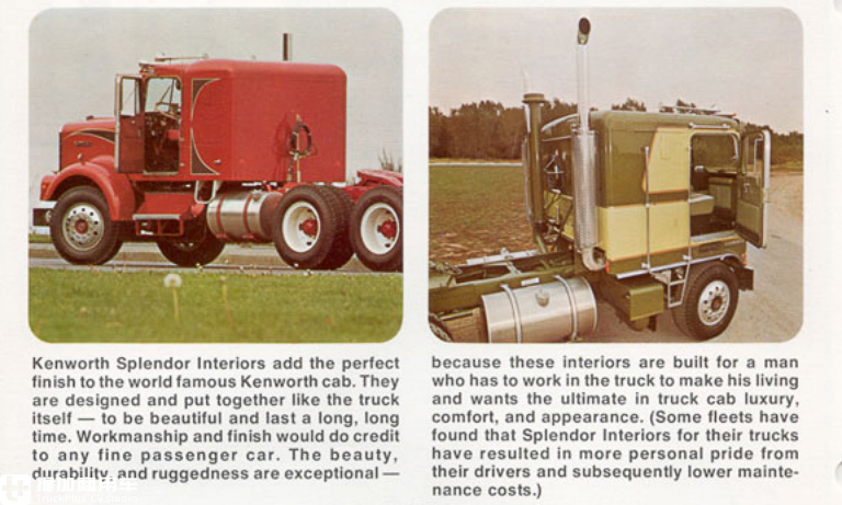 1961年推出,至今60年持续热销,美国肯沃斯W900卡车为何这么红? - 第7张 - 提加商用车网 1961年推出,至今60年持续热销,美国肯沃斯W900卡车为何这么红? - 第7张