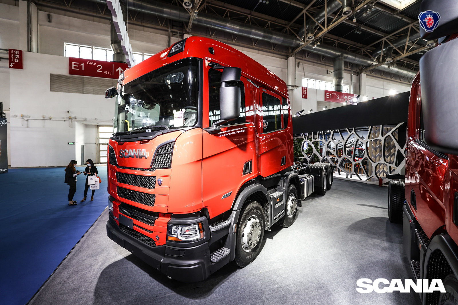 斯堪尼亚消防底盘亮相第十九届中国国际消防设备技术交流博览会 - 第2张 - 提加商用车网 斯堪尼亚消防底盘亮相第十九届中国国际消防设备技术交流博览会 - 第2张