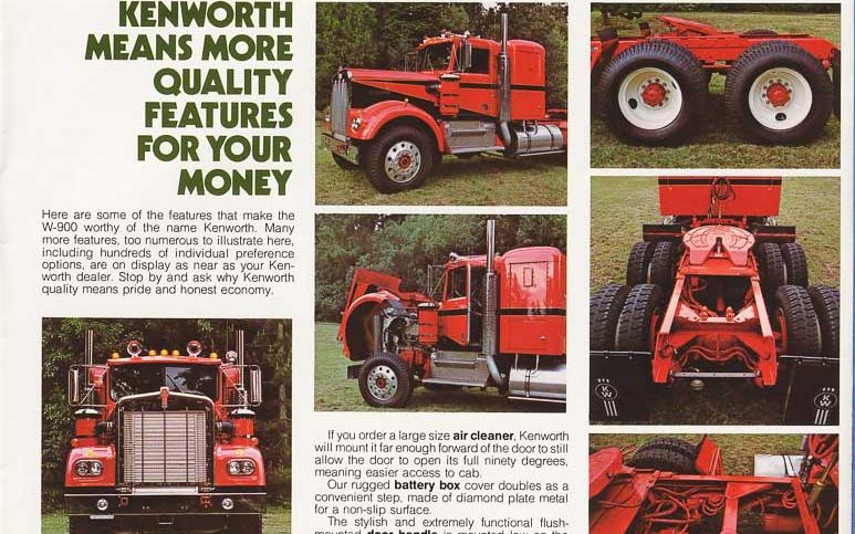 1961年推出,至今60年持续热销,美国肯沃斯W900卡车为何这么红? - 第10张 - 提加商用车网 1961年推出,至今60年持续热销,美国肯沃斯W900卡车为何这么红? - 第10张