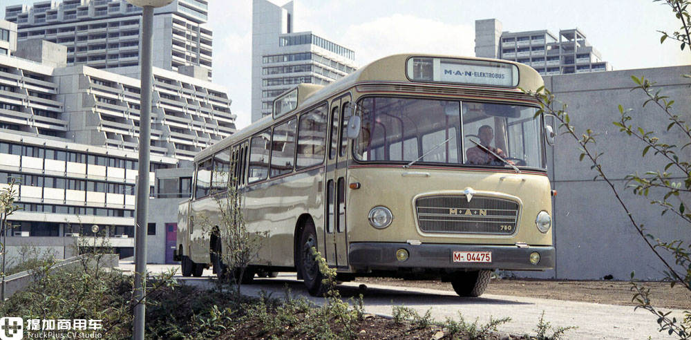 世界上第一台电动城市客车,1970年面世的曼恩750 HO-M10 E小科普 - 第2张 - 提加商用车网 世界上第一台电动城市客车,1970年面世的曼恩750 HO-M10 E小科普 - 第2张