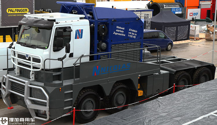 这还是卡车吗?1150马力外观大如火车头,带您见识尼古拉斯Tractomas重型牵引车 - 第3张 - 提加商用车网 这还是卡车吗?1150马力外观大如火车头,带您见识尼古拉斯Tractomas重型牵引车 - 第3张