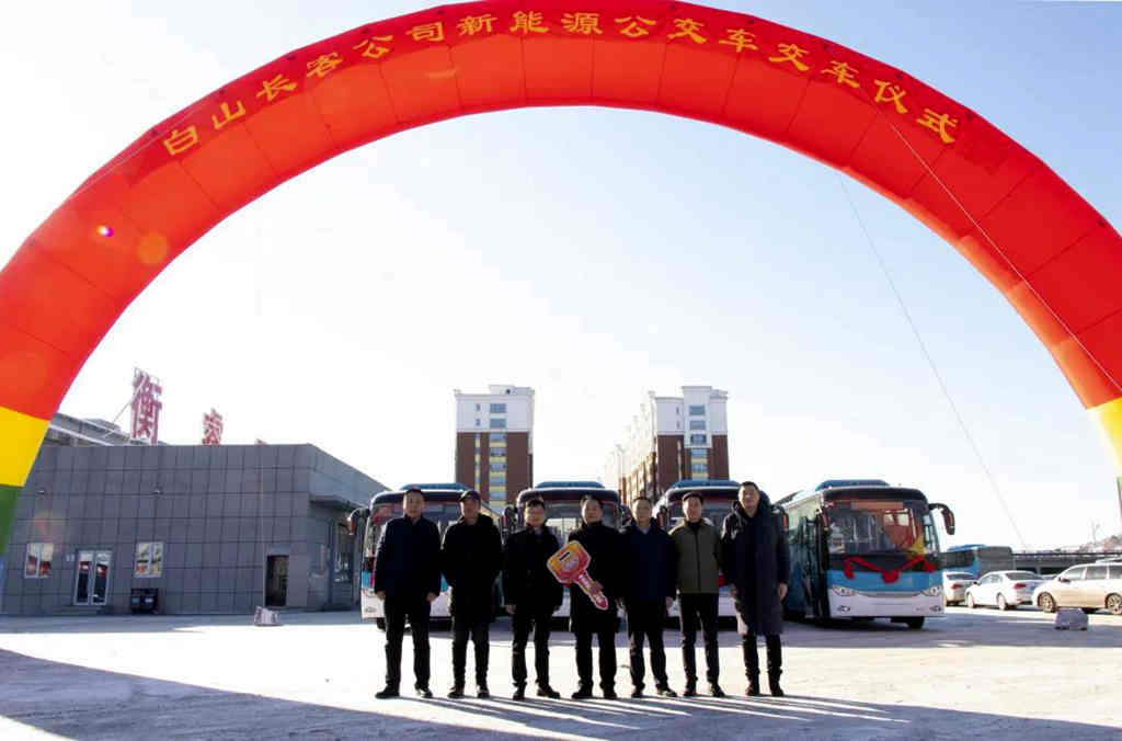 无惧-30℃极寒运营,55辆安凯纯电动客车驶入吉林白山 - 第2张 - 提加商用车网 无惧-30℃极寒运营,55辆安凯纯电动客车驶入吉林白山 - 第2张