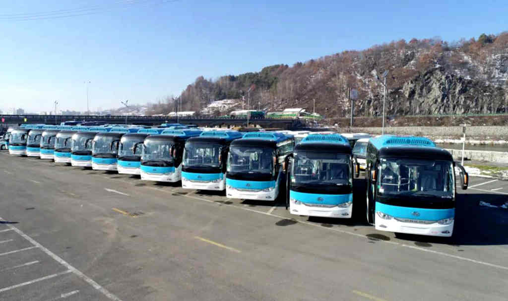 无惧-30℃极寒运营,55辆安凯纯电动客车驶入吉林白山 - 第3张 - 提加商用车网 无惧-30℃极寒运营,55辆安凯纯电动客车驶入吉林白山 - 第3张