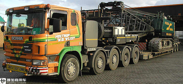 车头和挂车都十分独特 带你看V.D.VLIST公司的斯堪尼亚R490五轴大件车 - 第2张 - 提加商用车网 车头和挂车都十分独特 带你看V.D.VLIST公司的斯堪尼亚R490五轴大件车 - 第2张