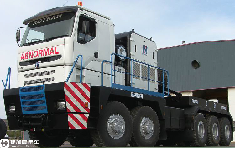 10X10驱动最大牵引600吨,工作十余年性能依然坚挺,再带您看一辆尼古拉斯Tractomas牵引车 - 第2张 - 提加商用车网 10X10驱动最大牵引600吨,工作十余年性能依然坚挺,再带您看一辆尼古拉斯Tractomas牵引车 - 第2张