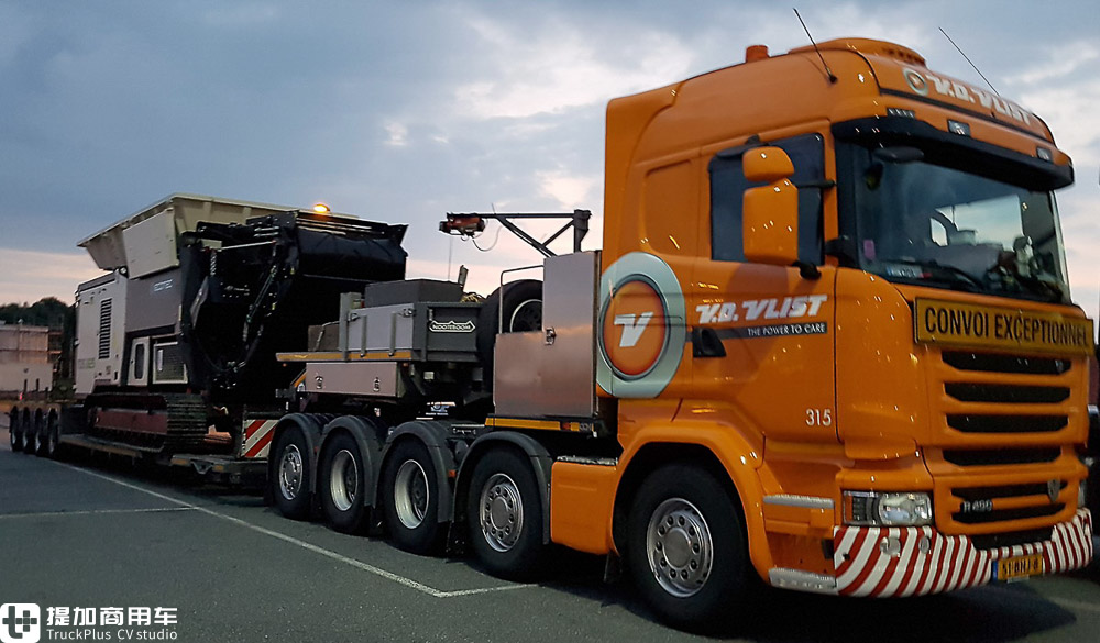 车头和挂车都十分独特 带你看V.D.VLIST公司的斯堪尼亚R490五轴大件车 - 第5张 - 提加商用车网 车头和挂车都十分独特 带你看V.D.VLIST公司的斯堪尼亚R490五轴大件车 - 第5张