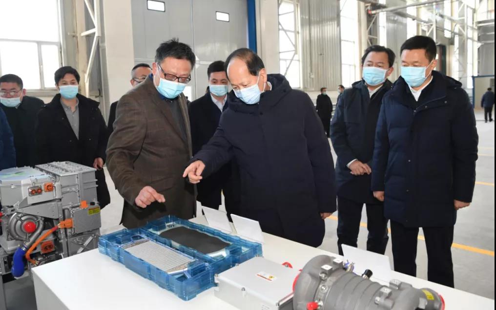 内蒙古自治区石泰峰书记莅临上汽红岩鄂尔多斯新能源汽车产业链项目考察调研 - 第1张 - 提加商用车网 内蒙古自治区石泰峰书记莅临上汽红岩鄂尔多斯新能源汽车产业链项目考察调研 - 第1张