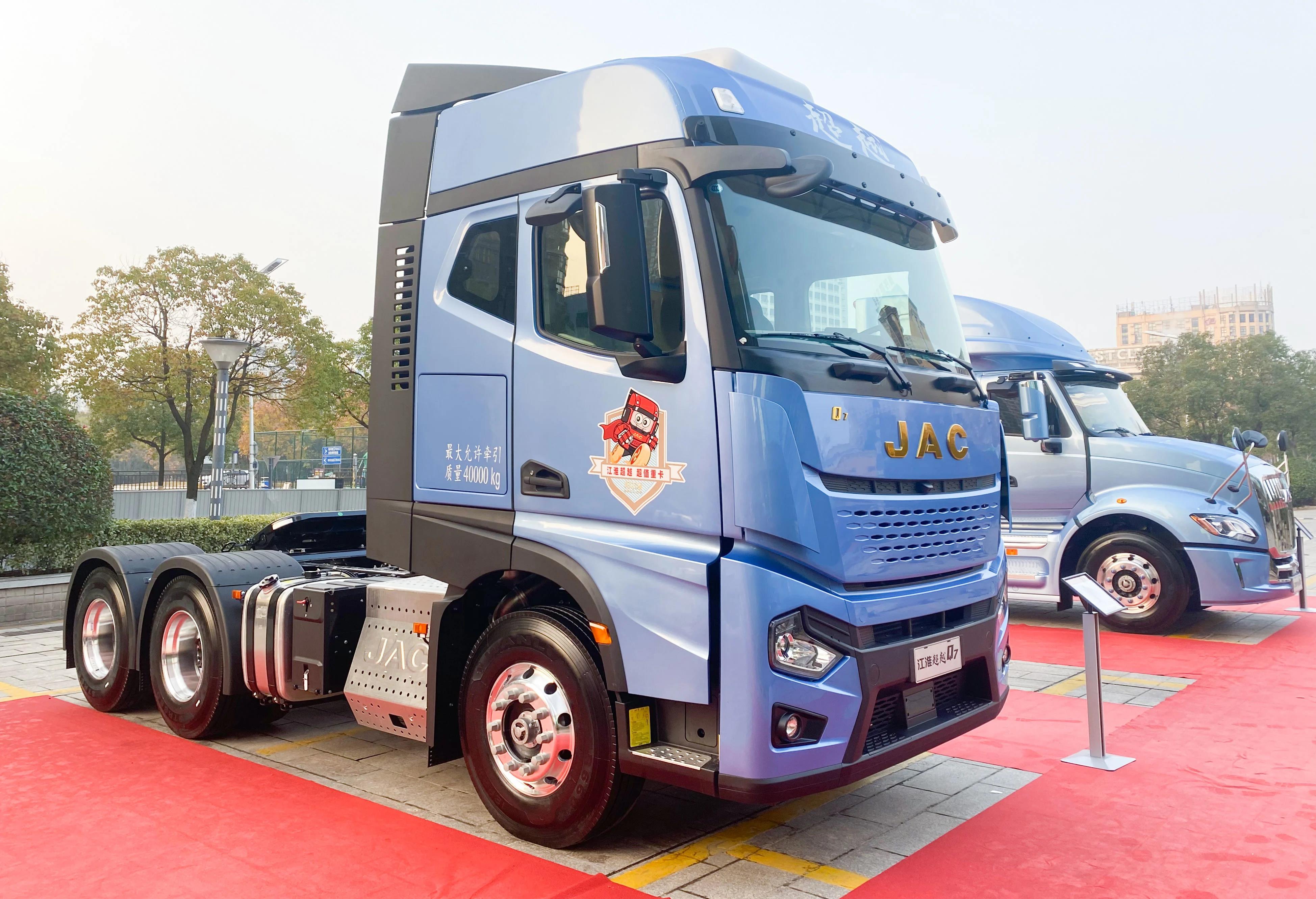 K7+V7+Q7合体 江淮重卡国六高端组合拳出击 - 第8张