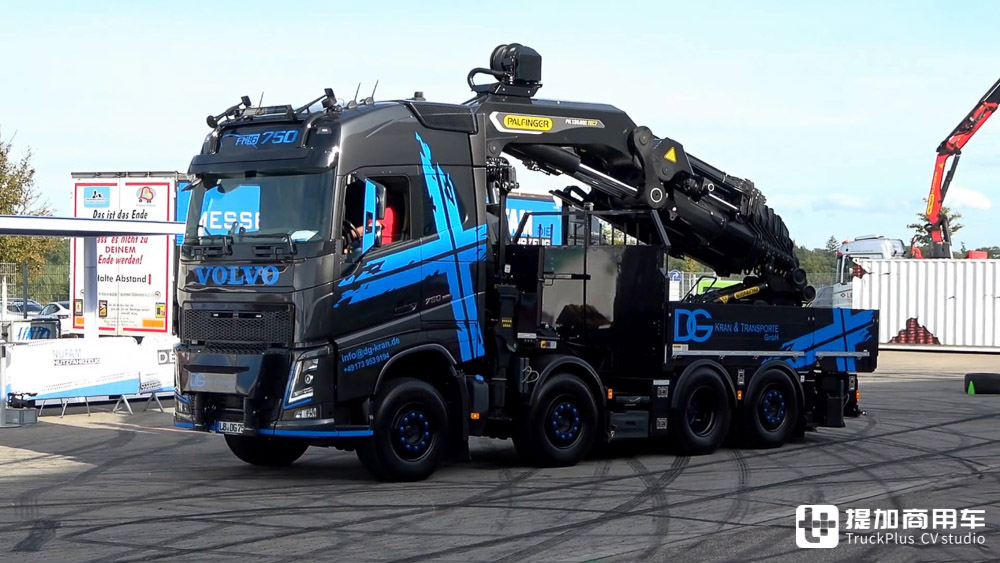 750匹马力的随车吊你见过吗?这台沃尔沃FH16太暴力了 - 第16张 - 提加商用车网 750匹马力的随车吊你见过吗?这台沃尔沃FH16太暴力了 - 第16张