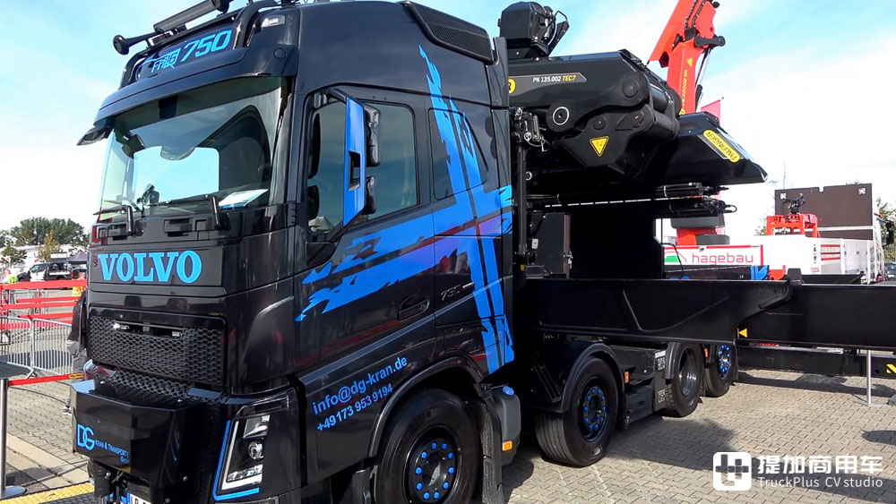 750匹马力的随车吊你见过吗?这台沃尔沃FH16太暴力了 - 第5张 - 提加商用车网 750匹马力的随车吊你见过吗?这台沃尔沃FH16太暴力了 - 第5张