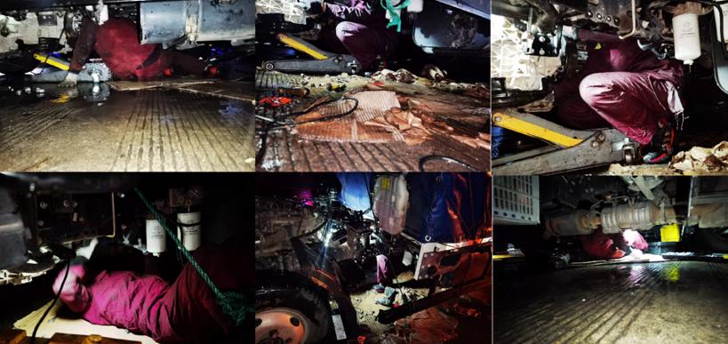 1号服务   凌晨3点,江淮轻卡黄石盟盛雨雪中的服务救援 - 第2张 - 提加商用车网 1号服务   凌晨3点,江淮轻卡黄石盟盛雨雪中的服务救援 - 第2张