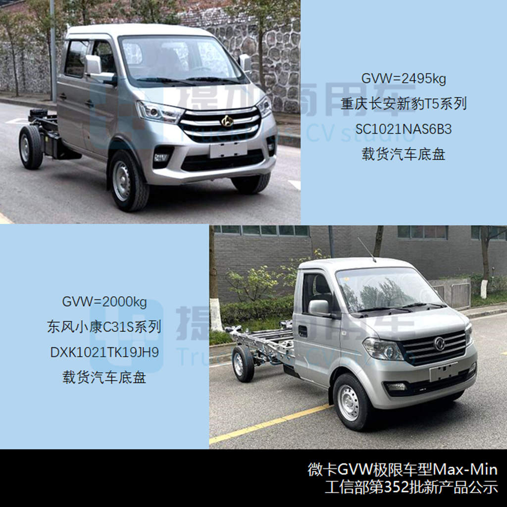 工信部第352批新品公示概述之N类货车基本型篇（上） - 第9张